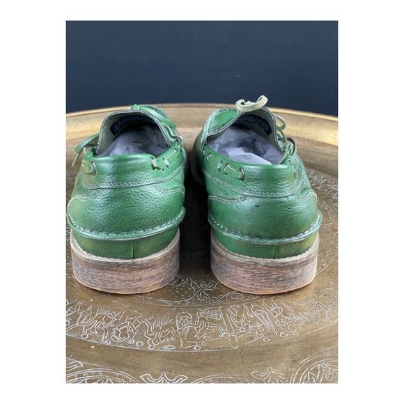 Kenneth Cole Reaction Men’s Green Loafers Slip On Top Sider Boat Deck Sz 11.5 - Picture 4 of 14